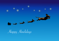 Christmas Wiener dogs